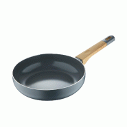 San Ignacio Earth Grey - Poêle en Aluminium Embouti Compatible Induction 28 cm - Q5158