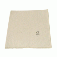 Serviette en papier Econature 25x25 cm - SERVIETTE-25X25