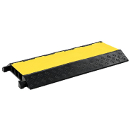 Vidaxl rampe de protection de câble 3 canaux caoutchouc 93 cm 142836 Vidaxl rampe de protection de câble 3 canaux caoutchouc 93 cm 142836