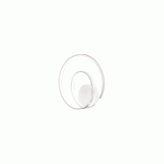 Applique LED 6619 en métal blanc mat, 28 W, dimmable, CCT 3000/4000/6000 K et diamètre 30 cm, design moderne - Perenz - blanc 6619 B CT