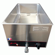 Bain-marie professionnel monophasé 325x524x260 mm capacité gn 1/1 a... - PRBM053