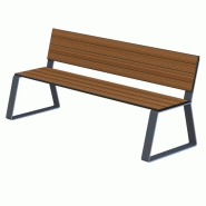 Banc public en métal buton industries bc 700 el Banc public en métal buton industries bc 700 el