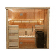 Cabine de sauna harvia 206 x 160,8 x 202 cm 2 ou 3 personnes po?Le ? Sauna fournis