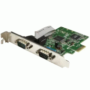 Carte PCI Express à 2 ports série DB9 RS232 - Adaptateur PCIe série avec UART 16C1050 Carte PCI Express à 2 ports série DB9 RS232 - Adaptateur PCIe série avec UART 16C1050