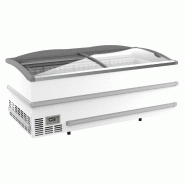 Congélateur bahut blanc pour supermarché tête de gondole dégivrage manuel l2008mm 7072.0050 COMBISTEEL