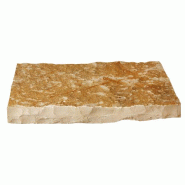 Couvertine sur mesure - largeur variable, épaisseur 6 cm +/- 1 cm, conditionnement ml