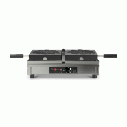 Gaufrier professionnel Coeur 180° simple G/D Krampouz