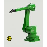Gr 6100 hw - robot de peinture - cma robotics spa - charge du poignet 10 kg