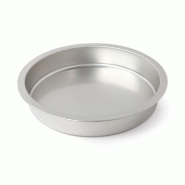 HENDI Bac alimentaire rond 5,6 L pour chafing dish rond ,  5,6L, ⌀390x(H)60mm - 470367
