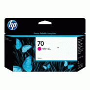 Hp #70 - Cartouche d'encre magenta - violet C9453A