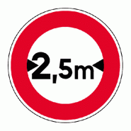 Panneau B11 - Accès interdit