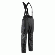 Pantalon hiver - MARMOTTE - 300D Oxford 100% PES enduit PU + Genouillères + Bretelles - Noir - COVERGUARD | 5MAR010_0