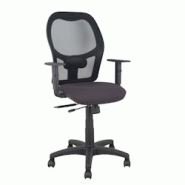 Piqueras y Crespo Silla Alocén traslack malla negra asiento bali gris oscuro brazos regulables - gris multi-matériau 345TKM840B600B10CRN Piqueras y Crespo Silla Alocén traslack malla negra asiento bali gris oscuro brazos regulables - gris multi-matériau 345TKM840B600B10CRN