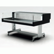 Présentoir à poisson réfrigéré - Self-service - Intérieur inox AISI 304 - Réfrigération statique - Modèles de 1000 à 2000 mm Présentoir à poisson réfrigéré - Self-service - Intérieur inox AISI 304 - Réfrigération statique - Modèles de 1000 à 2000 mm