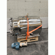 Réacteur tinsmacal acier inoxydable avec enveloppe et agitation - référence                        :                         c14030