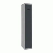SimonRack Cassier métallique démonté 1 porte INITIAL GRIS/ANTHRACITE 1800x300x500 mm (haut x largeur x profondeur) - 8425437107344 SimonRack Cassier métallique démonté 1 porte INITIAL GRIS/ANTHRACITE 1800x300x500 mm (haut x largeur x profondeur) - 8425437107344