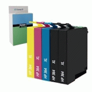 Pack de 5 cartouches d'encre compatibles HP 364XL (N9J74AE) - Noir et couleurs - Toner Services Pack de 5 cartouches d'encre compatibles HP 364XL (N9J74AE) - Noir et couleurs - Toner Services