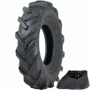 4.80/4.00-8 Open Centre Tyre  Tube TR13 Cleated Rotovator Lug Industrial H8022