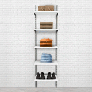 Élément de départ Global used 5 tablettes blanc L60xH240cm