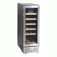 Cave à vin professionnelle inox - 18 bouteilles | Tefcold - TFW80S