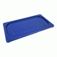 Couvercle Polypropylène Clippé GN 1/3 - HACCP Bleu - Gastroland - bleu plastique polypropylène 3701666009563