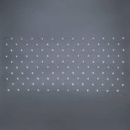 Filet lumineux 2X1 Mètres 120 LED blanc froid prolongeable 31V câble blanc IP44 SMART Connect  Lotti - 8024199056381