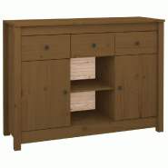 Helloshop26 - Buffet bahut commode armoire meuble de rangement organisateur cuisine salle de séjour salon 100 x 35 x 74,5 cm bois 02_0035728 - 300021 Helloshop26 - Buffet bahut commode armoire meuble de rangement organisateur cuisine salle de séjour salon 100 x 35 x 74,5 cm bois 02_0035728 - 300021