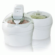 NEMOX sorbetière duo 2x1.1l 15w 0034410800 - blanc 8024872122624