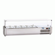 SOFRACA Vitrine Réfrigérée Gn 1/3 Pour Table À Pizza - Réf:VR153V - VR153V
