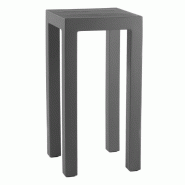 Table haute design in & out JUT - anthracite
