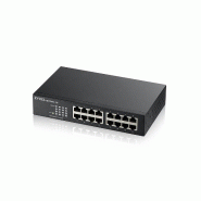 ZyXEL GS1100-16 V3 Switch Gigabit non géré 16 ports V3 - GS1100-16-EU0103F