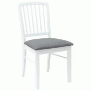 Chaises de salle à manger 2 pcs Blanc 50 x 52,5 x 91 cm Modèle Orion Design Plus - 8721359374827