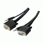 Cordon écran svga + audio - 15 m 137242 Cordon écran svga + audio - 15 m 137242