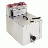 Friteuse de table électrique 12 litres avec robinet - F12TR/SP Friteuse de table électrique 12 litres avec robinet - F12TR/SP