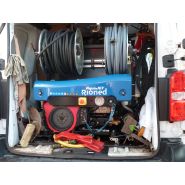 Hydrocureuse sur cadre aquajet