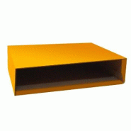 OEM Boîte en carton micro ondulé pour classeur L80 310x290 (Jaune) - 5608011015751