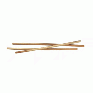 Pailles de seigle cocktail H 15 à 17cm Ø0,4 à 0,6cm - par 1000