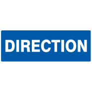 Panneaux rigides 330x200 mm indications - PNGPSC-TL10/DIR_0
