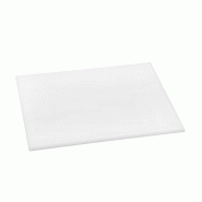 Petite planche à découper haute densité blanche | Hygiplas - HC867