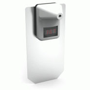 Thermomètre infrarouge mural avec adaptateur pour colonne - alarme intégrée - réglable en °C/°F Thermomètre infrarouge mural avec adaptateur pour colonne - alarme intégrée - réglable en °C/°F