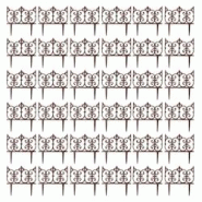 Bordure de jardin en fonte Valentine Lot de 36 Esschert Design - marron 3700866371739 Bordure de jardin en fonte Valentine Lot de 36 Esschert Design - marron 3700866371739