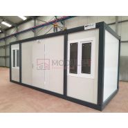 Bureau de chantier modulaire en kit - Avec ou sans sanitaire - Temporaire ou durable_1