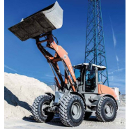 Chargeuse compacte articulée - Capacité du godet 1,8 - 2,6 m3 - Weycor AR 580