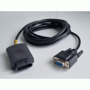 CHAUVIN ARNOUX - Cordon de communication à interface optique infrarouge vers une sortie RS232, connecteur DB9F