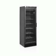Congélateur vertical de vitrine noir ouverture vers la gauche L.595mm 1 porte TEFCOLD