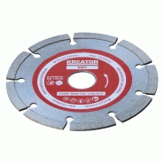 Disque diamant maçonnerie - promo - alésage 22,2 mm 3 disques 125 mm 2,0 mm