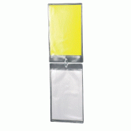 Etui porte affiche soudée à suspendre translucide 175x110mm - par 10