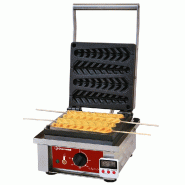 Gaufrier électrique ""épi sur bâtonnet"" 4 pcs.... - PGE-4X/EN