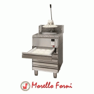 Morello forni - formeuse semi-automatique pizzarella sur meuble 6 tiroirs