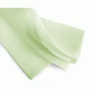 Papier de soie vert amande 17g/m² 50x75cm - par 240 feuilles
